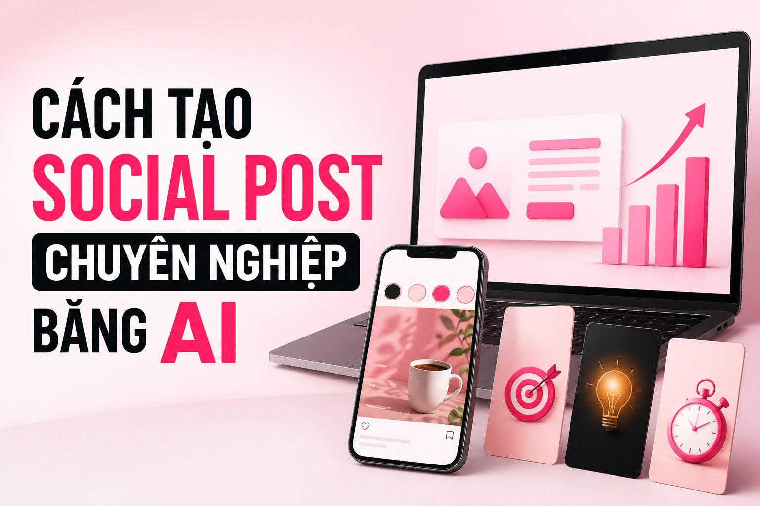 Cách tạo Social Post chuyên nghiệp bằng AI cho người mới